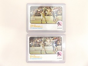 2 - 1973 Topps #370 Willie Stargell In Hard Protectors
