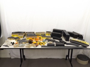 HUGE Lot of Vintage Aurora Slot Cars, Tracks, and Accessories
