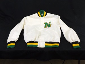 Authentic 1970s Steichens Minnesota North Stars Hockey Jacket Size Large