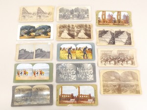 Lot of Antique Stereoview Cards