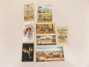 Lot of Antique Advertising Trade Cards