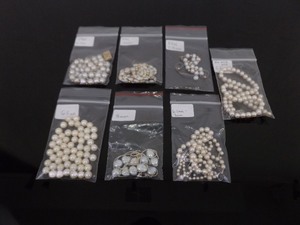 14k Yellow Gold etc. Genuine Pearls as Jewelry Needing Repair&nbsp
