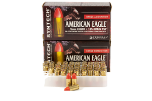 lot 139 image: American Eagle 9mm Luger Ammo