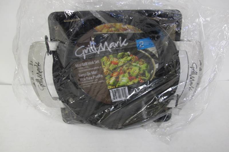 Bbq Roasting Wok 2pc