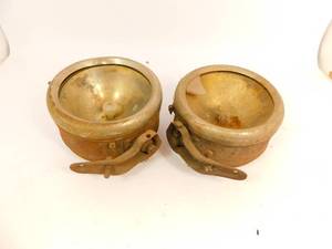 lot 87 image: Set of Vintage Tractor Head Lights