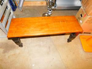 lot 109 image: Wood Coffee Table