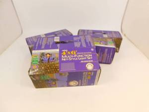 lot 114 image: 4 Noma Multi-Function Net-Style Light Sets