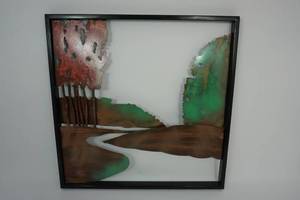 lot 40 image: Metal Home Decor