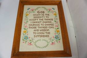 lot 42 image: Framed Tapestry