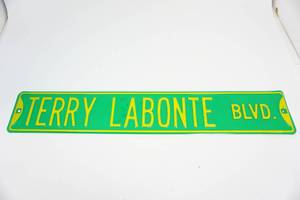 lot 73 image: Metal Terry LaBonte Blvd. Sign