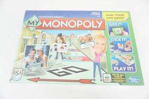 lot 126 image: New Hasbro My Monopoly Game