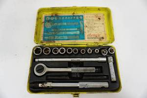 lot 134 image: Corsair Socket Set in Small Metal Box