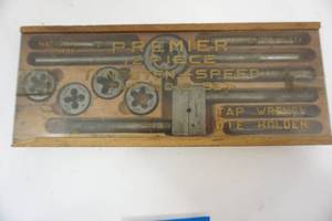 lot 135 image: National Course Premier 12-Piece Tungsten-Speed Tap & Die Set