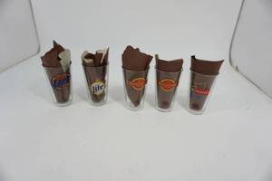 lot 152 image: 5 Beer Glasses