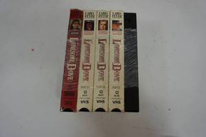 lot 190 image: 4 Lonesome Dove VHS Series  Blank Tape
