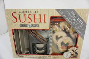 lot 210 image: New Complete Sushi BookDvd
