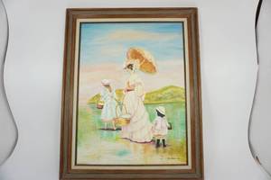 lot 222 image: Framed Painting