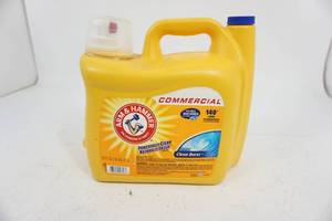 lot 249 image: New Arm & Hammer Commercial Laundry Soap 210 Fl. Oz.