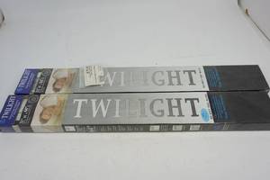 lot 258 image: 2 New Boxes of Twilight Deluxe Room Darkening 1 White Vinyl Mini Blinds
