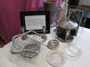 Candle Holders, Baskets, Pictures &...