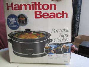 5Qt. Portable Slow CookerCrock Pot...