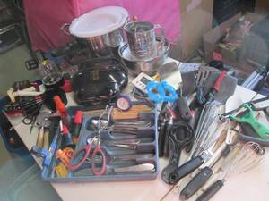 Stock Pot, Mini George Forman Grill...