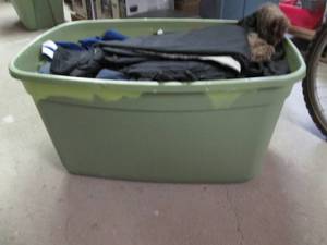 Tote of Mens Clothing (Jeans, Jers...