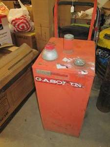Vintage Gas Tank Cart See Photos ...