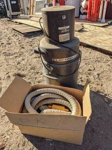 lot 207 image: Electrolux Central Vacuum Unit with Attachments