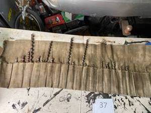 lot 37 image: Assorted Antique Auger Drill Bits
