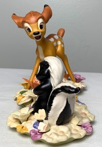 lot 6 image: Disney Collectible He Can Call Me Flower 2 from Bambi, #1395
