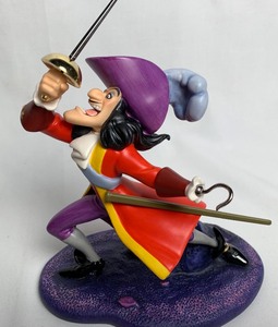 lot 46 image: Disney Collectible WDCC Ive Got You This Time (Hook) from Peter Pan