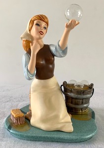 lot 51 image: Disney Collectible WDCC They Cant Stop Me From Dreaming 2 from Cinderella