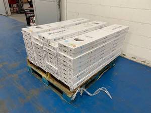 lot 41 image: LIFEPROOF Lot of 35 Cases of-  Nashville Oak 8.7 in. W x 47.6 in. L Luxury Vinyl Plank Flooring (20.06 sq. ft.  case).  702 total sq. ft.