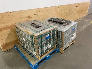 lot 45 image: TRAFFICMASTER Lot of Approximately 50 Case of-  Lismori Grigio 12 in. x 12 in. Matte Ceramic Floor and Wall Tile (20.37 sq. ft.  case)