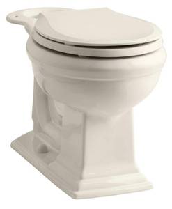 lot 62 image: KOHLER Memoirs Comfort Height Round Front Toilet Bowl Only in Biscuit
