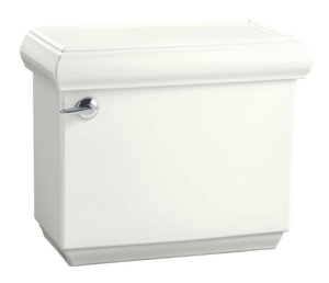 lot 63 image: KOHLER Memoirs Classic 1.6 GPF Single Flush Toilet Tank Only with AquaPiston Flush Technology in White