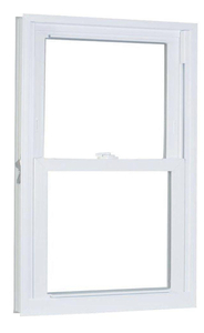 lot 72 image: AMERICAN CRAFTSMAN 31.75 in. x 45.25 in. 70 Series Pro Double Hung White Vinyl Window with Buck Frame