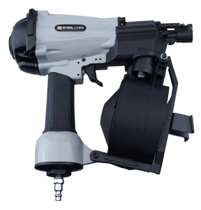 lot 46 image: STEEL CORE 78 in. to 1-34 in. 11-Gauge Cordless Coil Roofing Nailer