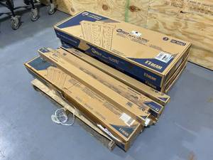 lot 92 image: LITHONIA LIGHTING Lot of Various Fluorescent Light Fixtures
