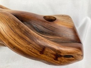 Driftwood candle holder