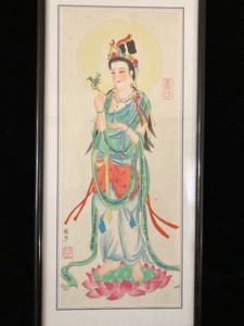 Two Asian Framed Prints