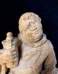Asian Monk Statue