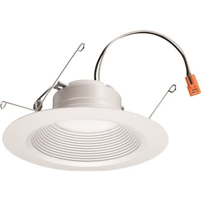lot 44 image: LITHONIA LIGHTING E-SERIES LED RETROFIT DOWNLIGHT KIT, 10.2 WATTS, 3000K, MEDIUM BASE, DIMMABLE, FITS 5 AND 6 IN. HOUSING (3 PACK)