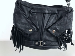 Hip Leather Biker Purse