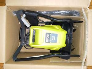 lot 31 image: 11 in. 8.5 Amp Corded Cultivator by RYOB- open box never used