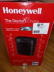 lot 52 image: PowerPlus True HEPA 530 sq. ft. Allergen RemoverAir Purifier by Honeywell - never used