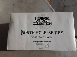 Heritage Village Collection North Pole Series