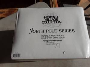 Heritage Village Collection North Pole Series