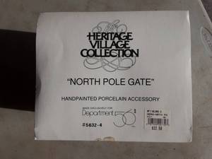 Heritage Village Collection North Pole Series